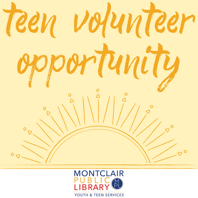 Image for event: April Teen Volunteer Opportunity