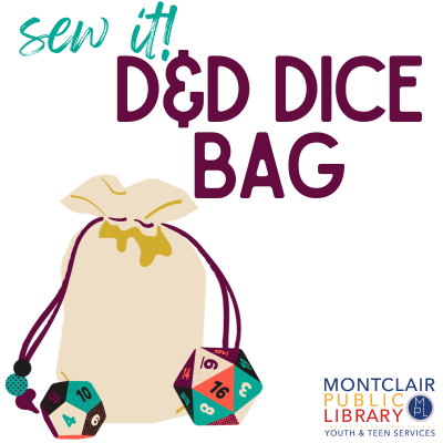 Image for event: Sew It! D&amp;D Dice Bag