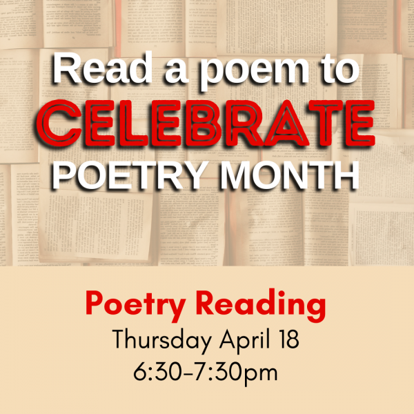 Image for event: Poetry Read-In