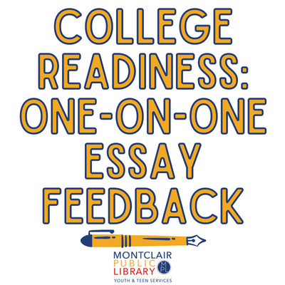 Image for event: College Readiness: One-on-One Essay Feedback