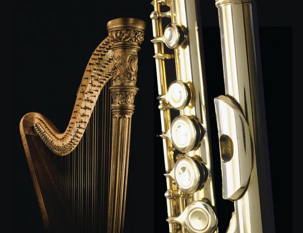 Image for event: St. Patrick's Day Live Irish Flute &amp; Harp Concert NEW