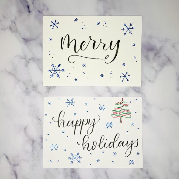 Image for event: Make Your Own Hand-Lettered Holiday Cards NEW