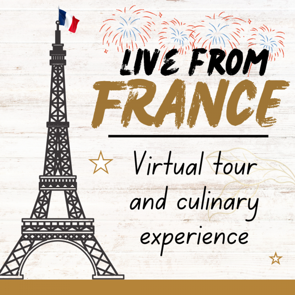 Image for event: Live from France: Virtual Cooking Experience