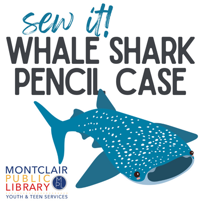 Image for event: Sew It! Whale Shark Pencil Case